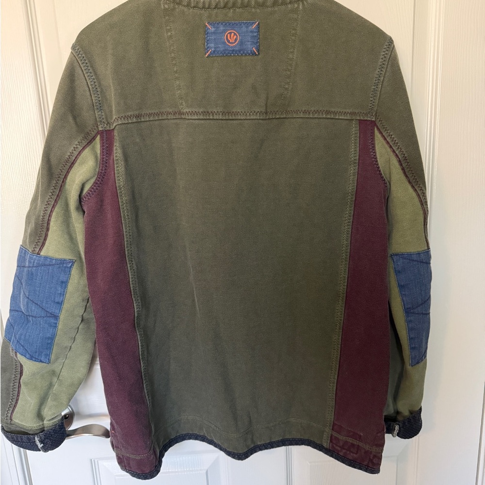 Arlie Top Multicolor Patchwork Pullover - image 5